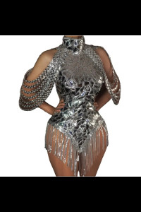 SW014 Ramona Metalic Look Corset