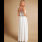 E309 Mila Simple White Dress 
