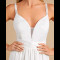 E309 Mila Simple White Dress 