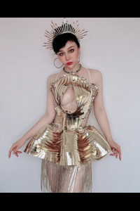 SW033 Futuristic Gold 2-Piece