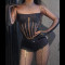 SW031 Black Cabaret Bodysuit 