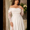 W023 Wedding Dress with Lace