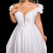 W019 White Wedding Dress
