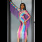 SW003 Rainbow Dazzle Dress